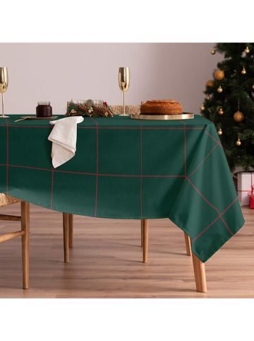 Mint Rugs Obrus "Christmas Windows" w kolorze zielonym