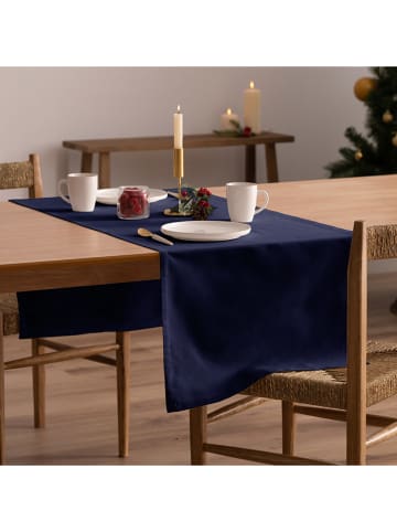 Mint Rugs Bieżnik "Christmas" w kolorze granatowym