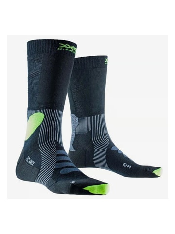 X-Bionic Skarpety narciarskie "X Country Race 4.0" w kolorze granatowym