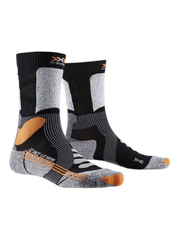 X-Bionic Skarpety narciarskie "X Country Race 4.0" w kolorze czarno-białym