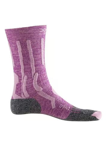X-Bionic Trekkingsocken "Merino" in Lila