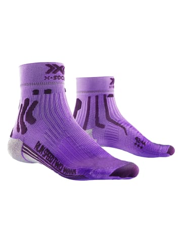 X-Bionic Laufsocken "Speed Two 4.0" in Lila