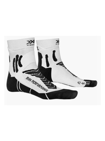 X-Bionic Hardloopsokken "Performance" wit/zwart