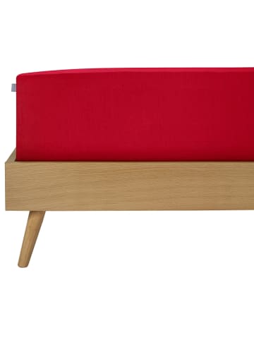 Schiesser Jersey hoeslaken rood