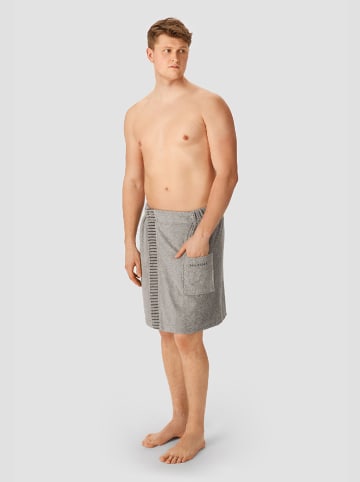 Schiesser Ręcznik "Rom" w kolorze jasnoszarym do sauny