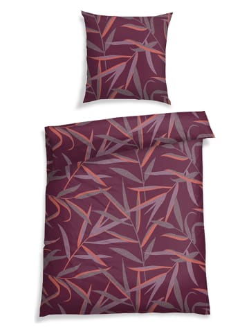 Schiesser Renforcé beddengoedset "Lia" paars