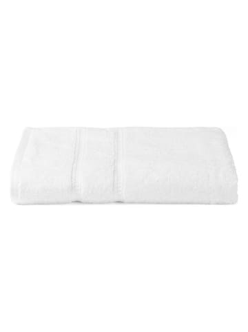 Schiesser Badhanddoek "Las Palmas" wit