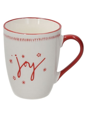 Tognana Kop ''Joy'' wit/rood - 320 ml