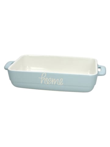 Tognana Auflaufform ''Bistro Blossom'' in Hellblau/ Creme - (L)32 x (B)18 cm