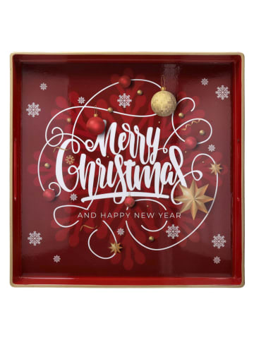 Tognana Dienblad ''Party Time'' rood - (L)35 x (B)35 cm