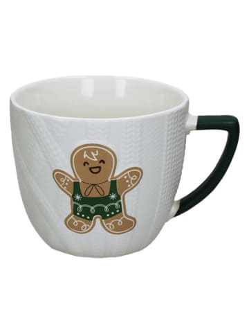 Tognana Jumbotasse ''Stoccolma'' in Weiß/ Grün - 520 ml