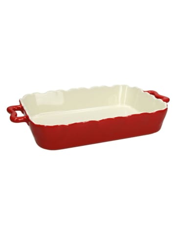 Tognana Auflaufform ''Bistro Amanda'' in Rot/ Creme - (L)39 x (B)23 cm