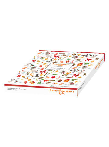 Tognana Kuchenteller ''Poema Delish'' in Weiß/ Bunt - Ø 31 cm