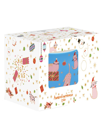 Tognana Tasse ''Heavenly Cats'' in Hellblau - 350 ml