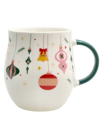 Tognana Kubek jumbo "Darling" w kolorze białym ze wzorem - 430 ml