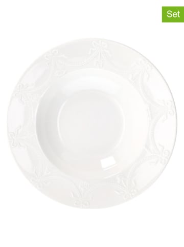 Tognana 2er-Set: Suppenteller ''Magia Di Natale'' in Weiß - Ø 22 cm