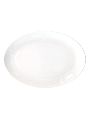 Tognana Talerz "Magia Di Natale" w kolorze białym do serwowania - dł. 31 cm