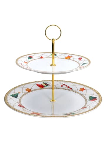 Tognana Etagere ''Fairy Tale'' in Weiß/ Bunt - (H)25 x Ø 27 cm