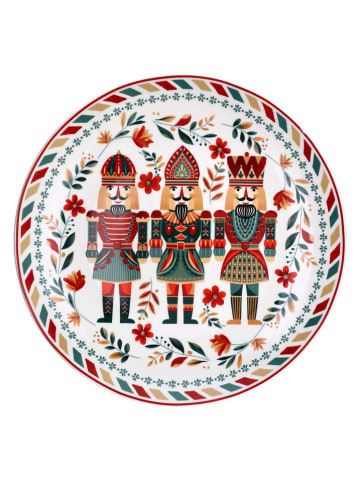 Tognana Podtalerz "Xmas Party" w kolorze białym ze wzorem - Ø 30 cm