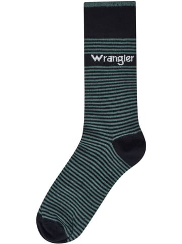 Wrangler 5er-Set: Socken "Brew" in Dunkelblau/ Bunt