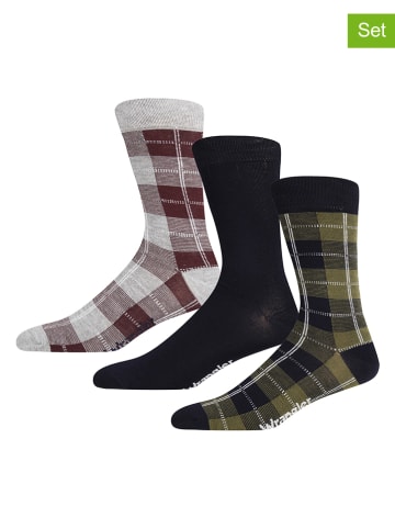Wrangler 3er-Set: Socken "Raeburn" in Bunt