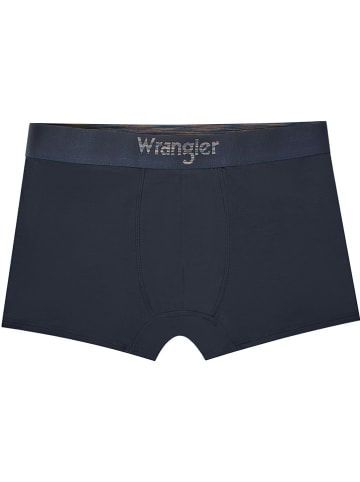 Wrangler 3er-Set: Boxershorts "Montel" in Hellgrau/ Dunkelblau/ Blaugrau