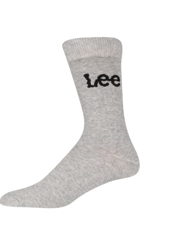 LEE Underwear 3er-Set: Socken "Billie" in Schwarz/ Hellgrau/ Dunkelblau