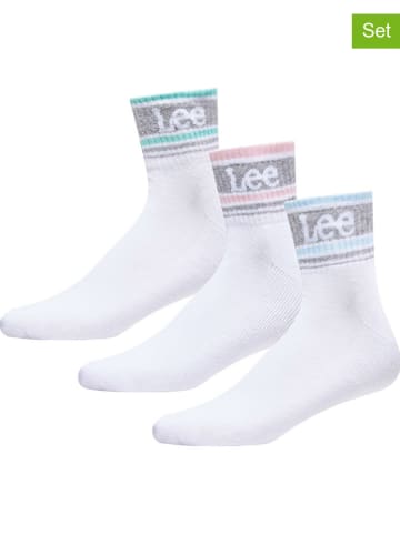 Lee 3er-Set: Socken "Ashna" in Weiß