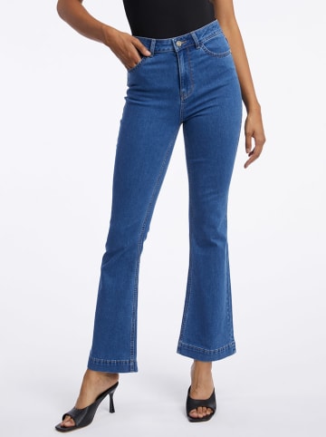 orsay Spijkerbroek - flared fit - blauw