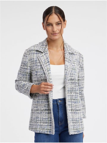 orsay Blazer in Weiß/ Blau