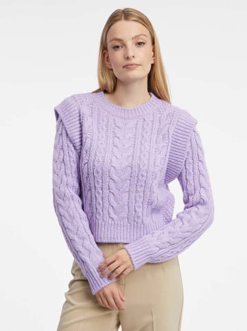 orsay Sweter w kolorze lawendowym