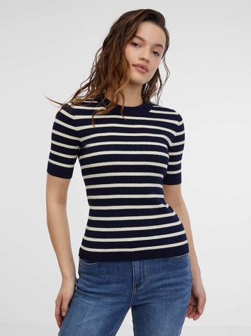 orsay Shirt donkerblauw/crème