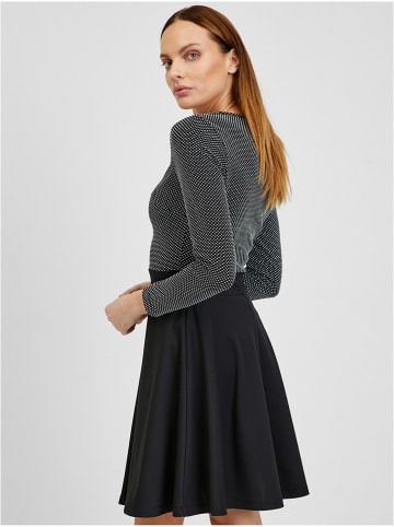 orsay Sukienka w kolorze czarno-białym