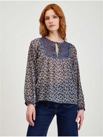 orsay Blouse donkerblauw/crème