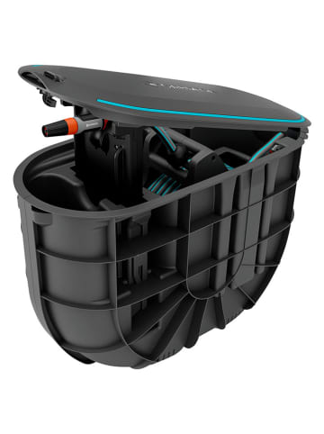 Gardena Garten-Schlauchbox ''RollUp'' in Schwarz - (B)33,5 x (H)48,5 x (T)70 cm