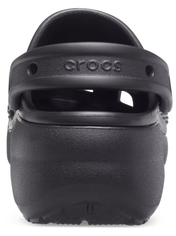 Crocs Chodaki "Classic Platform" w kolorze czarnym