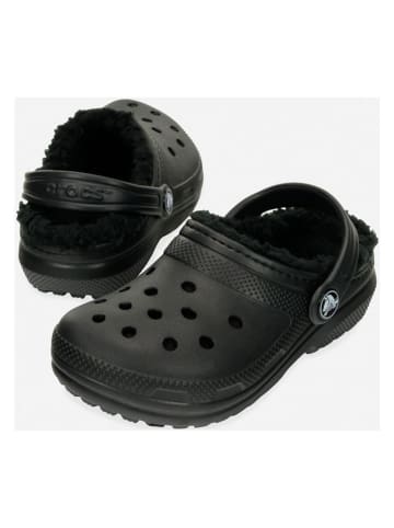 Crocs Chodaki "Classic Lined" w kolorze czarnym