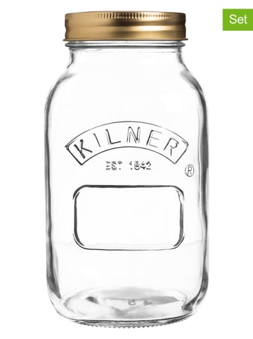 Kilner Słoiki (2 szt.) na przetwory - 1 l