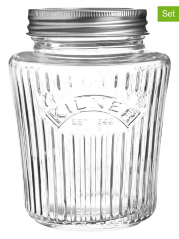 Kilner Słoiki (2 szt.) "Vintage" na przetwory - 500 ml