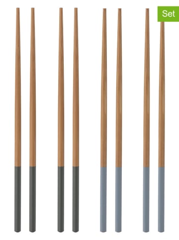 Typhoon 4-delige set: eetstokjes lichtbruin - 4x 2 stuks