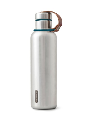 Black+Blum Butelka termiczna w kolorze srebrno-niebieskim - 750 ml