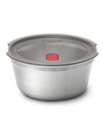 Black+Blum 3-in-1 lunchbox zilverkleurig - (B)16,5 x (H)8 x (D)17 cm