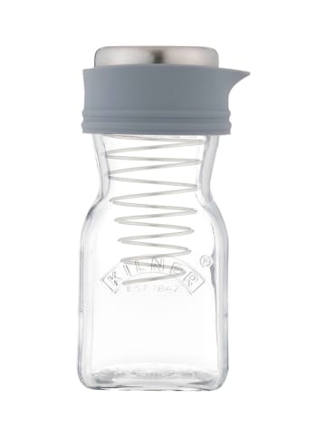 Kilner Saladedressingbereider transparant/grijs - 500 ml