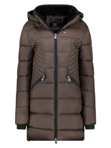 ANAPURNA Steppamntel "Beeana" in Braun