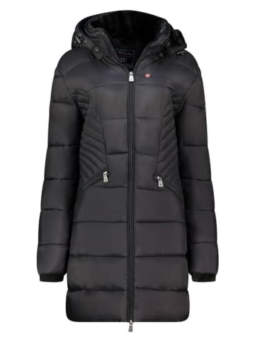 ANAPURNA Steppamntel "Beeana" in Schwarz
