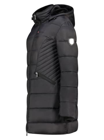 ANAPURNA Steppamntel "Beeana" in Schwarz