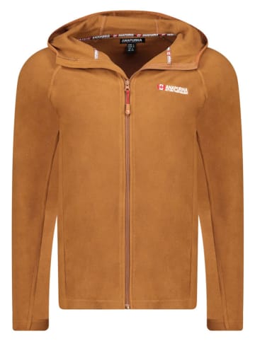 ANAPURNA Fleece vest "Tugoodana" lichtbruin