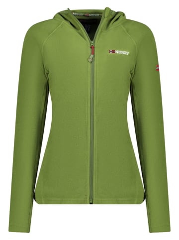 ANAPURNA Kurtka polarowa "Tugoodana" w kolorze zielonym