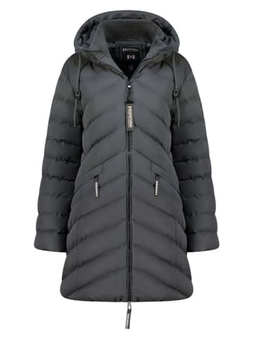 ANAPURNA Parka "Clarisana" w kolorze antracytowym