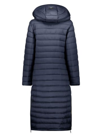 ANAPURNA Płaszcz pikowany "Azulana" w kolorze granatowym